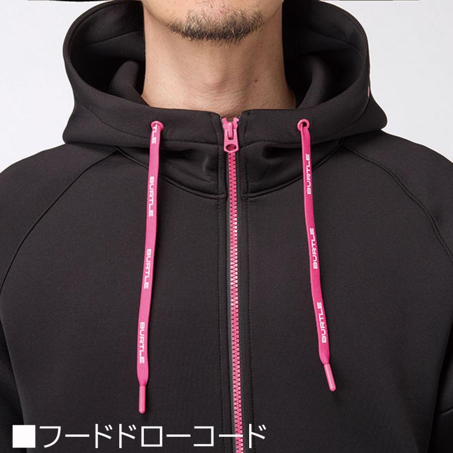 【2025 新商品】バートル BURTLE 4110 エアーテックジップフーディ 保温 ストレッチ ダンボールニット フード パーカー 吸汗速乾 リミテッド 限定  送料無料 | BURTLE | 05