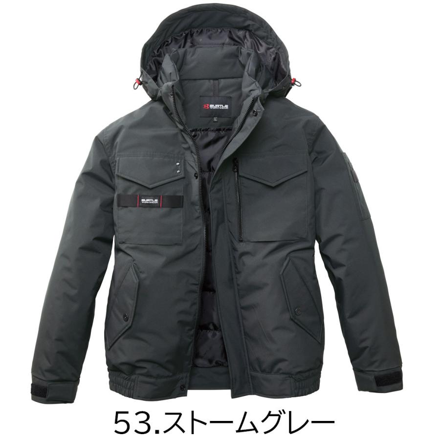 2025 New バートル BURTLE 5060 防寒ブルゾン 中綿 機能ポケット 防寒