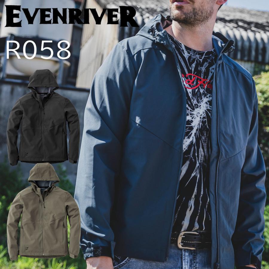 EVENRIVER（イーブンリバー） R058 ライト シェル ストレッチパーカー
