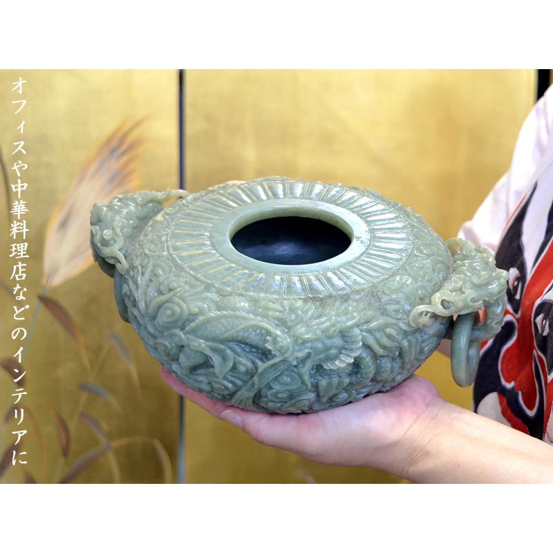 碧玉彫 龍香炉 : 中国貿易公司ctcオンラインショップ - 通販 - Yahoo
