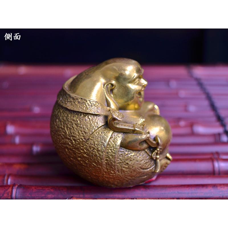 布袋の置物 銅製如意笑布袋 弥勒佛 宝くじ : 中国貿易公司ctc 布袋の置物 銅製如意笑布袋 弥勒佛 宝くじ : 中国貿易公司ctc