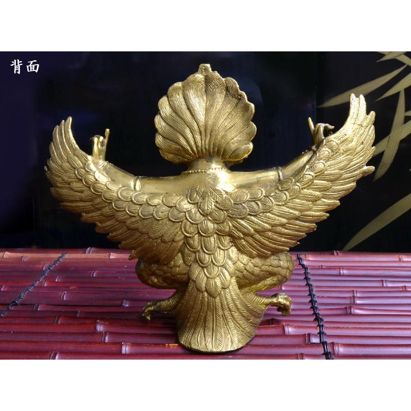 仏像 銅製ガルーダ 雷震子 迦楼羅 風水グッズ : 中国貿易公司ctc