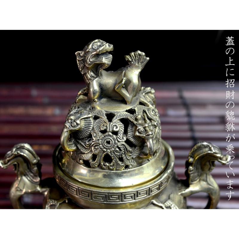 風水香炉 招財銅製盛世九龍香炉 : 中国貿易公司ctcオンラインショップ