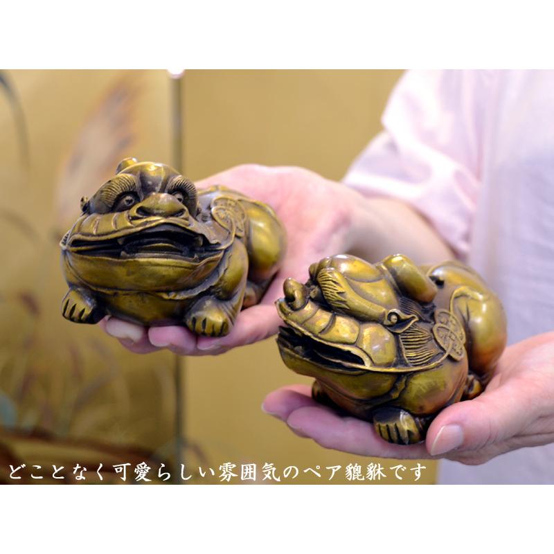 ヒキュウの置物 招財対伏貔貅 宝くじ : 中国貿易公司ctc