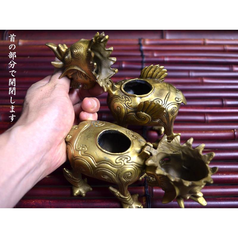 ヒキュウの置物 招財対貔貅（首開き） 宝くじ : 中国貿易公司ctc