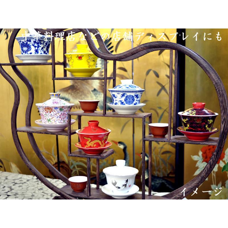 蓋碗（蓋付き湯のみ）紛彩花鳥 : 中国貿易公司ctcオンラインショップ