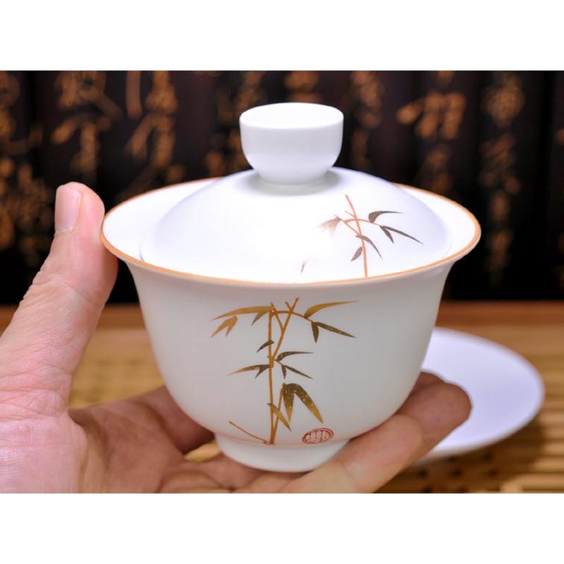 蓋碗（蓋付き湯のみ）知竹常楽 : 中国貿易公司ctcオンラインショップ