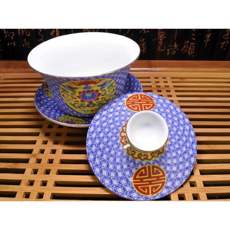蓋碗（蓋付き湯のみ）福気臨門 : 中国貿易公司ctcオンラインショップ