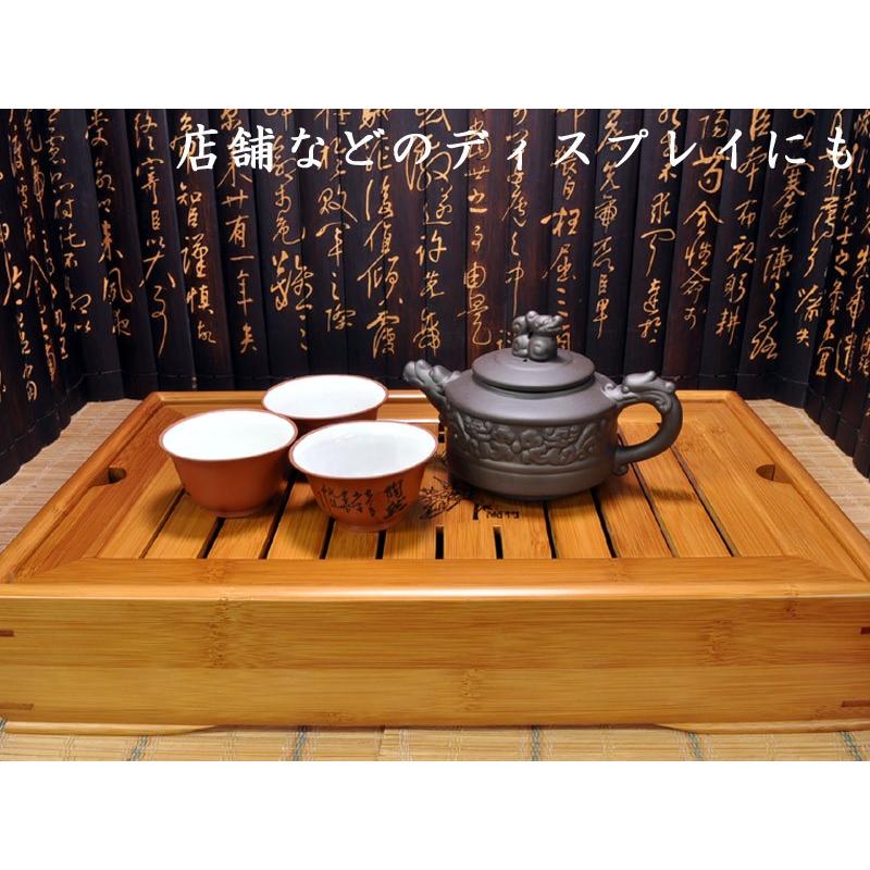ランキング第1位中国茶盤 尚竹茶具 功夫竹茶盤（竹）35cm×22cm