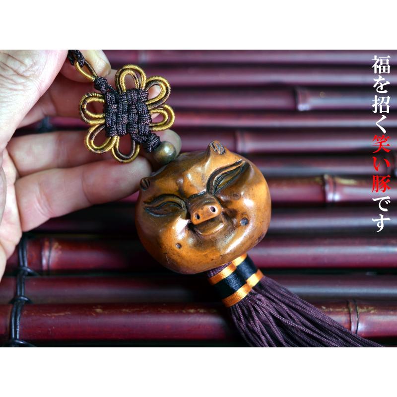 風水飾り 木製笑福豚 風水グッズ : 中国貿易公司ctcオンラインショップ
