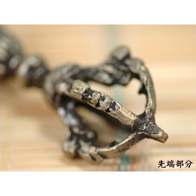 魔よけの五鈷杵（ごこしょ）小 古銅色 風水グッズ : 中国貿易公司ctc