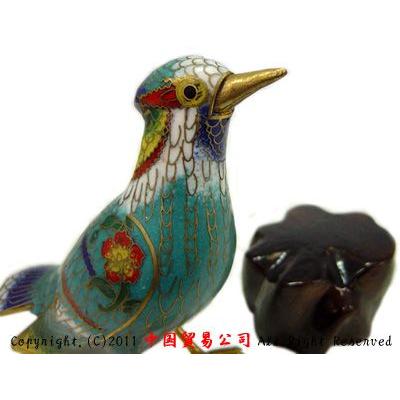 景泰藍 啄木鳥（キツツキ） : 中国貿易公司ctcオンラインショップ
