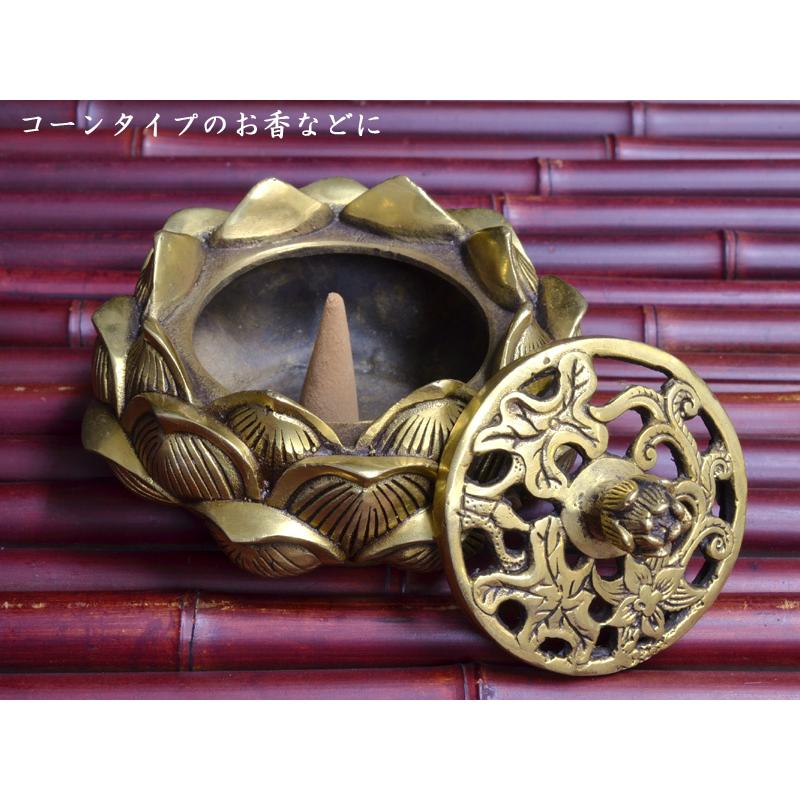 銅製 吉祥蓮華香炉 風水グッズ : 中国貿易公司ctcオンライン