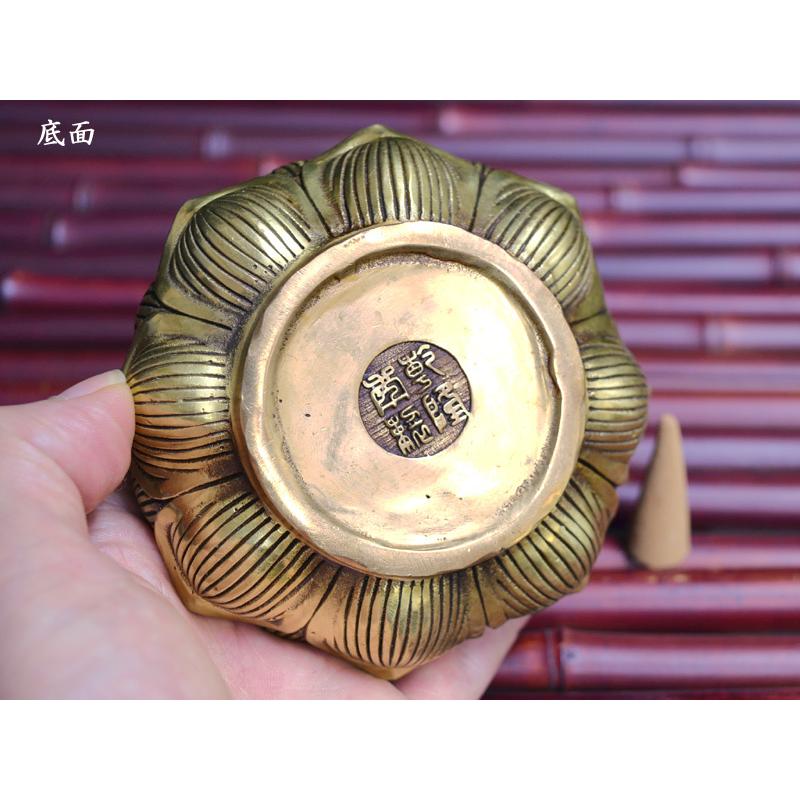 銅製 吉祥蓮華香炉 風水グッズ : 中国貿易公司ctcオンライン