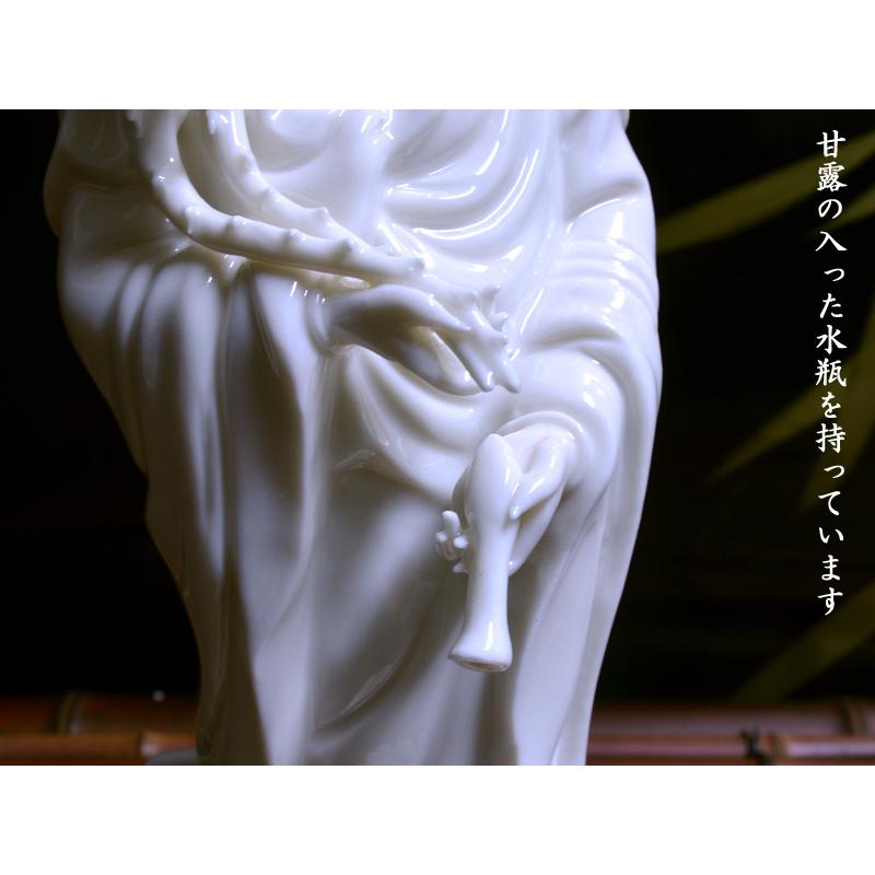 白磁陶器 滴水観音像 : 中国貿易公司ctcオンラインショップ