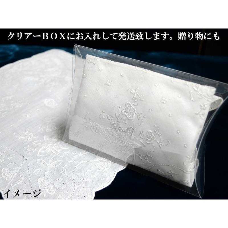 スワトー手刺繍ハンカチ「月季の花」H020 母の日の贈り物にも : 中国