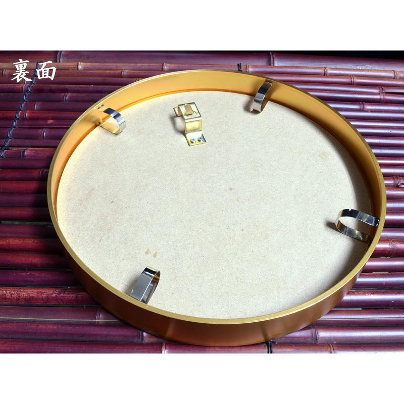 中国額絵 中国風 インテリア額絵 招財樹（金のなる木）額入り完成品