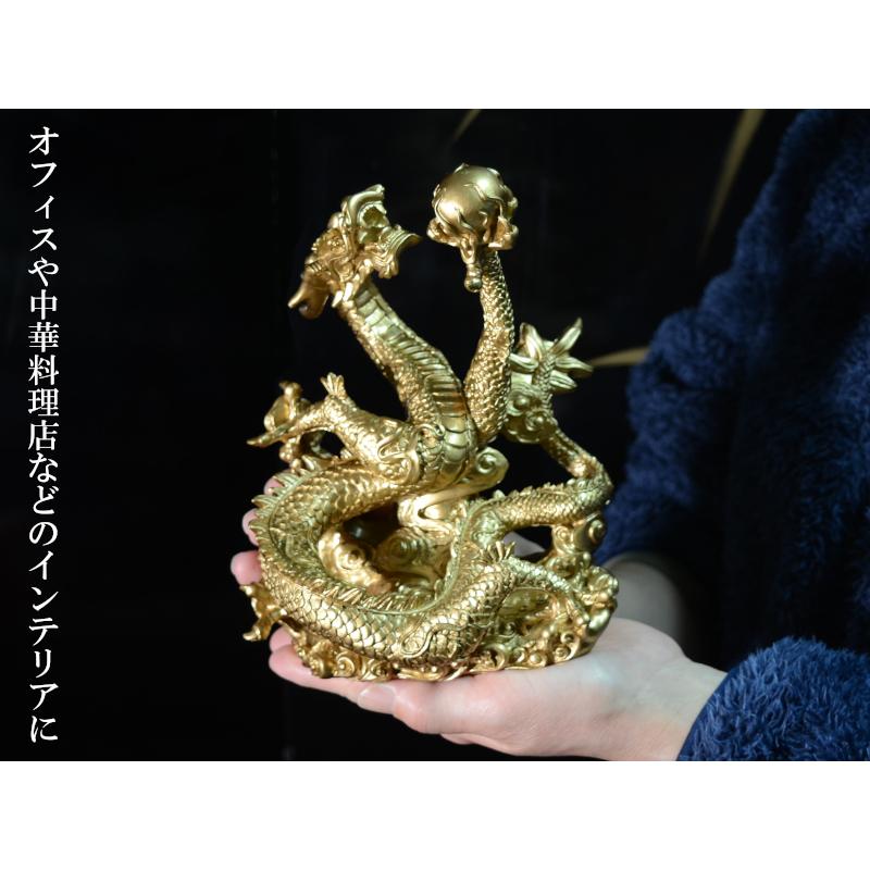 龍の置物 皇龍掲龍珠 樹脂製 風水グッズ : 中国貿易公司ctcオンライン