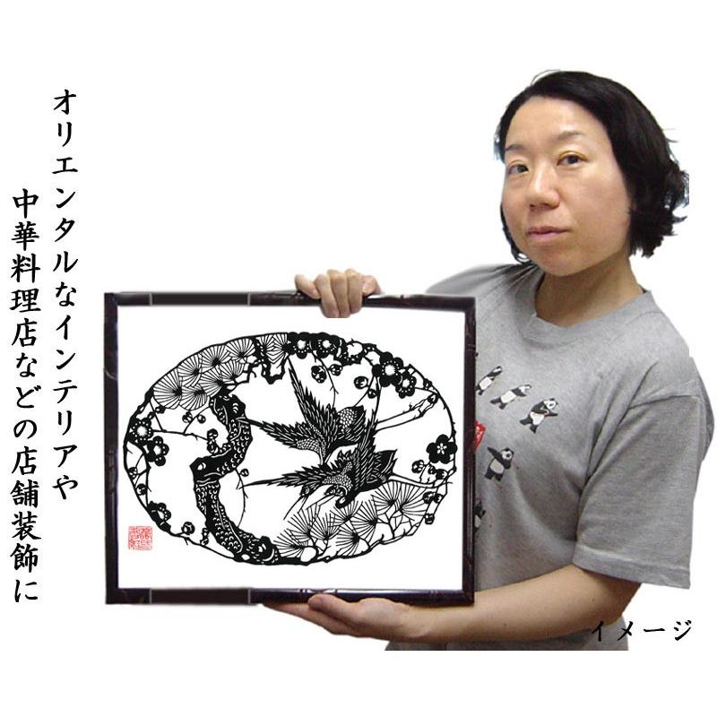 切り絵 萬氏剪紙 花鳥図（梅） : 中国貿易公司ctcオンラインショップ