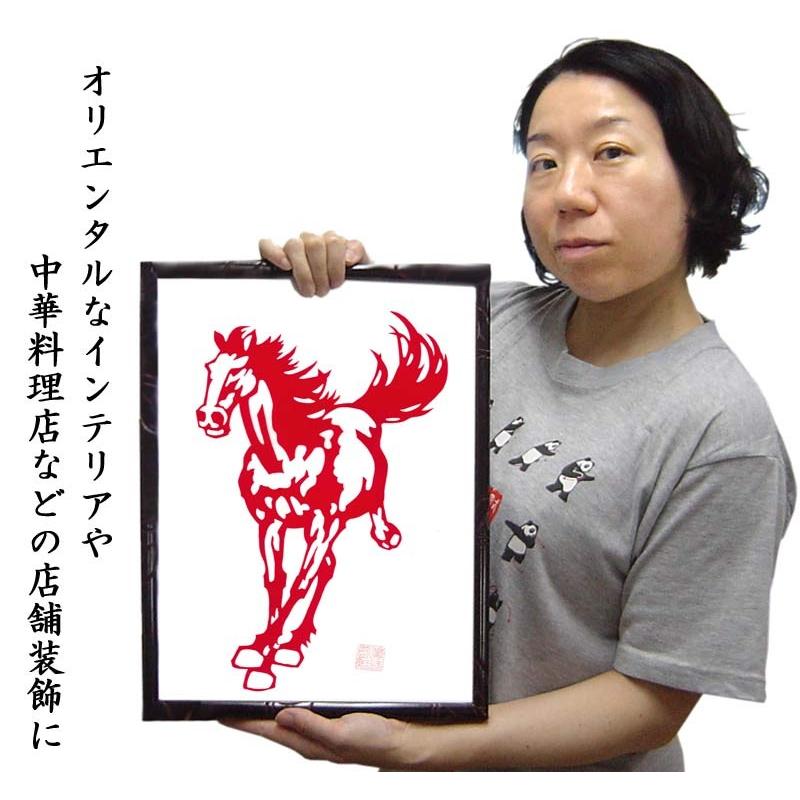 期間限定値引きあり中国の馬の絵