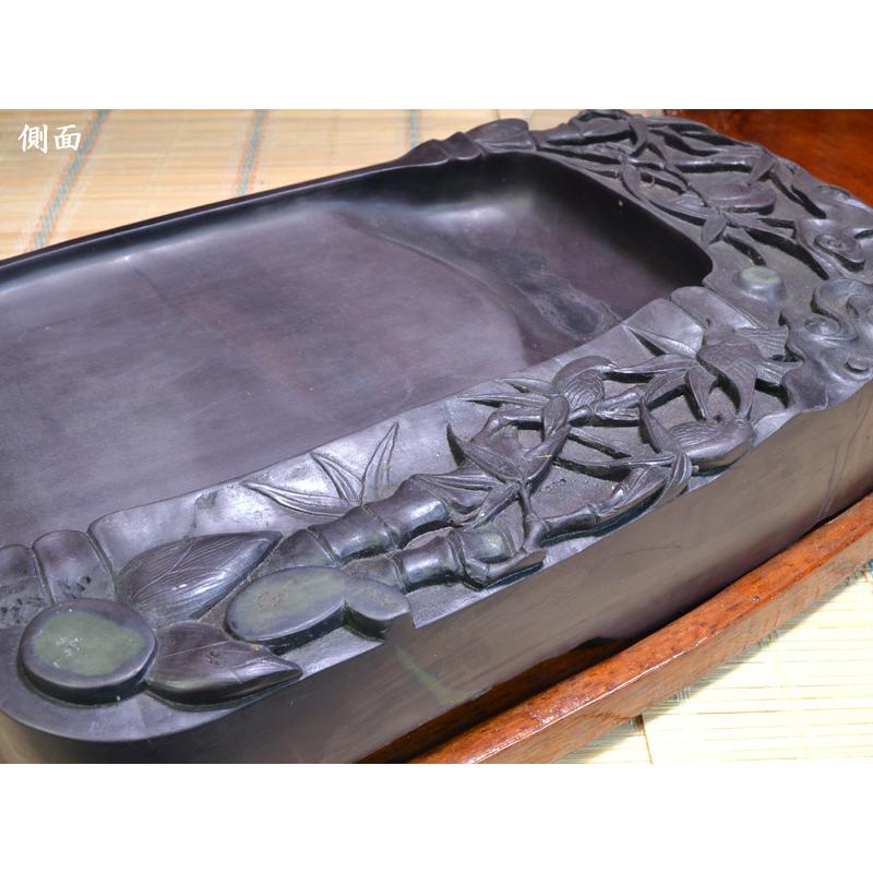 硯 麻子坑 竹鳥硯 中国文房四宝 : 中国貿易公司ctcオンライン