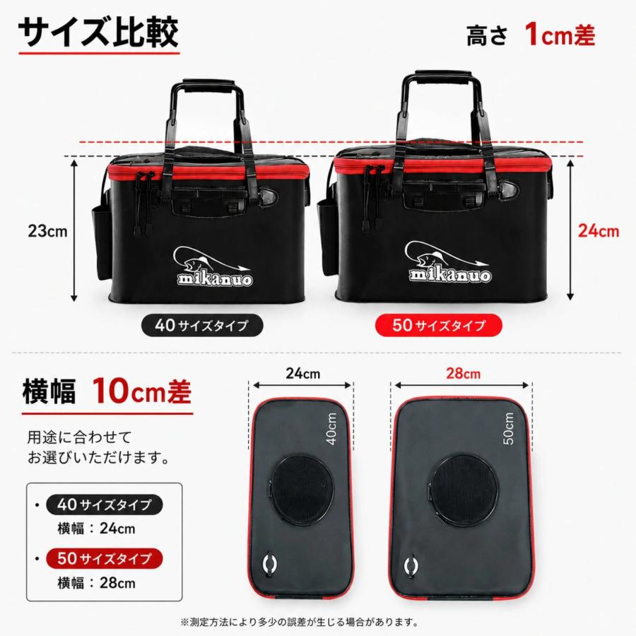40cm 23L 折り畳み バッカン バケツ 釣り  水汲み 通気メッシュ 折りたたみ 軽量 ポンプ取り付け 水槽 餌 |  | 05