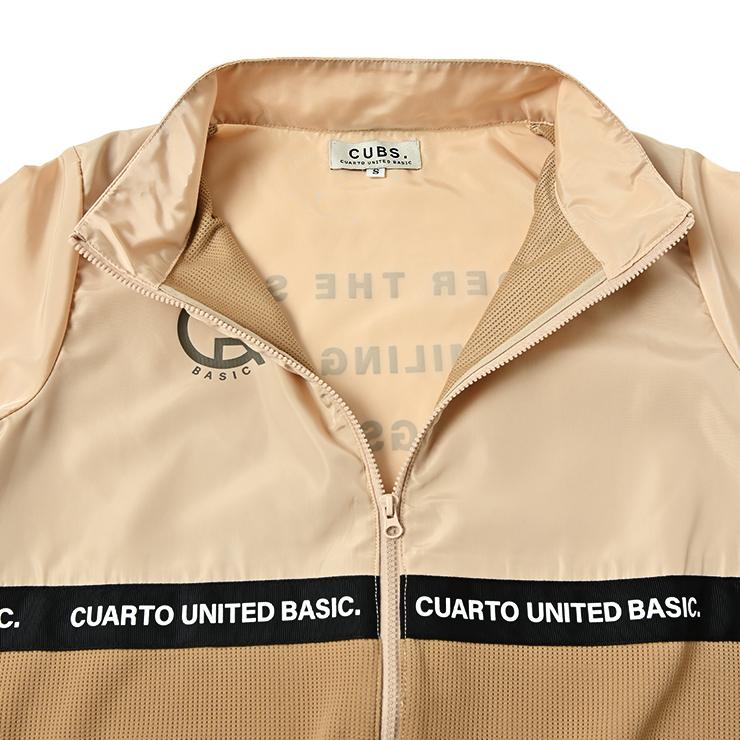 トラックジャケット ジップアップ メッシュ切替 ロゴライン レディース クアルトユナイテッド ゴルフウェア アウトレット 22BASIC | Cuarto UNITED | 06