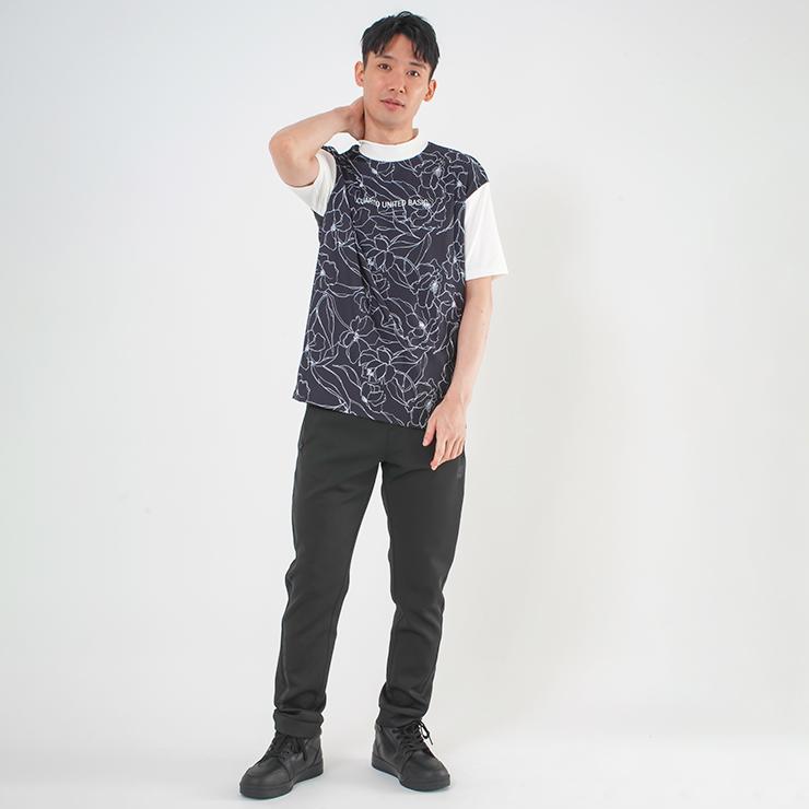 Cuarto UNITED（クアルトユナイテッド） モックネックシャツ 半袖 