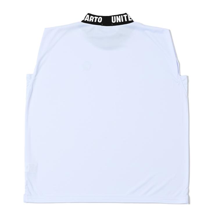 ゴルフ レディース マルボン トップス シャツ ノースリーブ（ホワイト） ゴルフ レディース マルボン トップス シャツ ノースリーブ