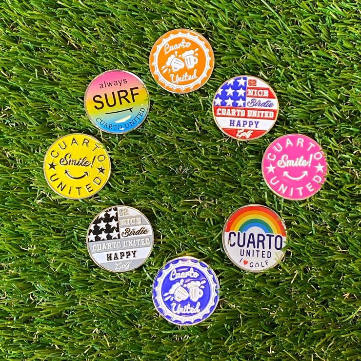 ゴルフ クリップ マーカー ss クアルトユナイテッド 選べるデザイン B9007b Cuarto United 通販 Yahoo ショッピング