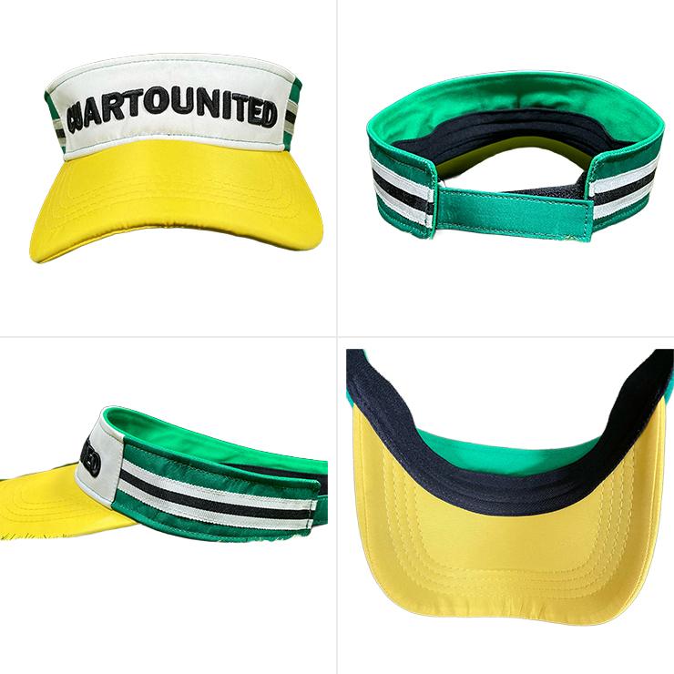 Cuarto UNITED（クアルトユナイテッド） マルチカラーサンバイザー