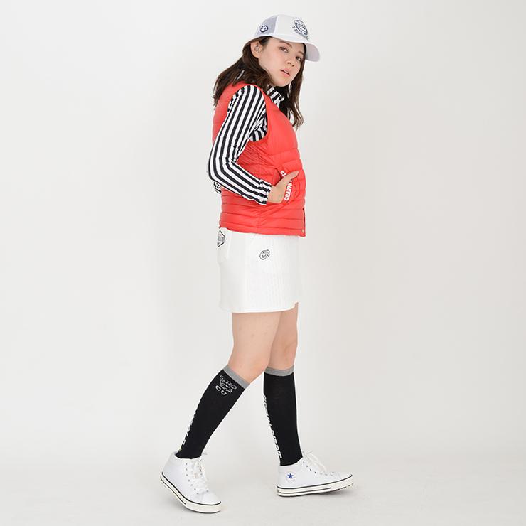 ハイソックス トラマーク バックロゴ レディース クアルトユナイテッド ゴルフウェア 20FW | Cuarto UNITED | 04