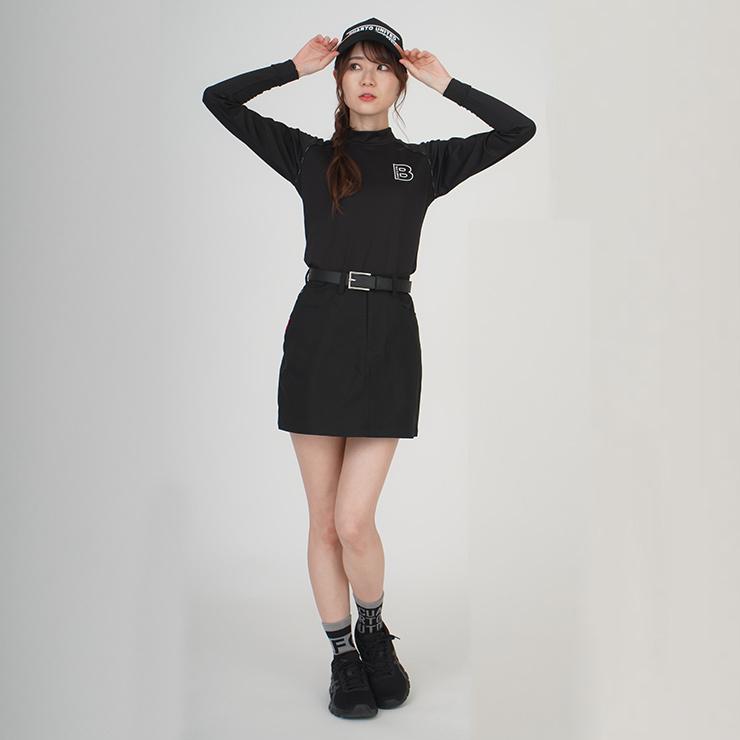 ベルト 合皮 革 エボンスロゴ バックル 刻印ロゴ レディース クアルトユナイテッド ゴルフウェア 20FW レッド | Cuarto UNITED | 12