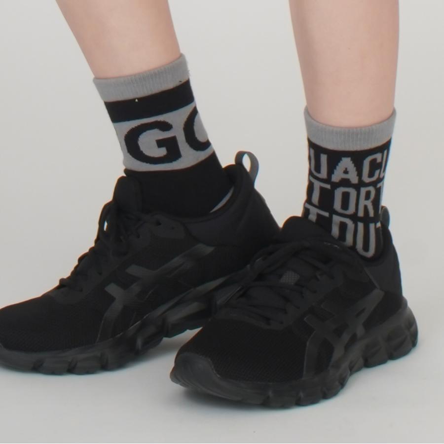 クルーソックス アシンメトリー GOLFロゴ レディース クアルトユナイテッド ゴルフウェア 22SS | Cuarto UNITED | 08