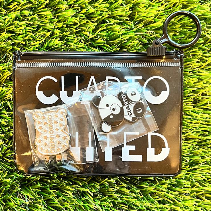 ゴルフマーカー マグネット式 ハットクリップ 熊(クマ) クアルトユナイテッド ゴルフグッズ 22FW | Cuarto UNITED | 10