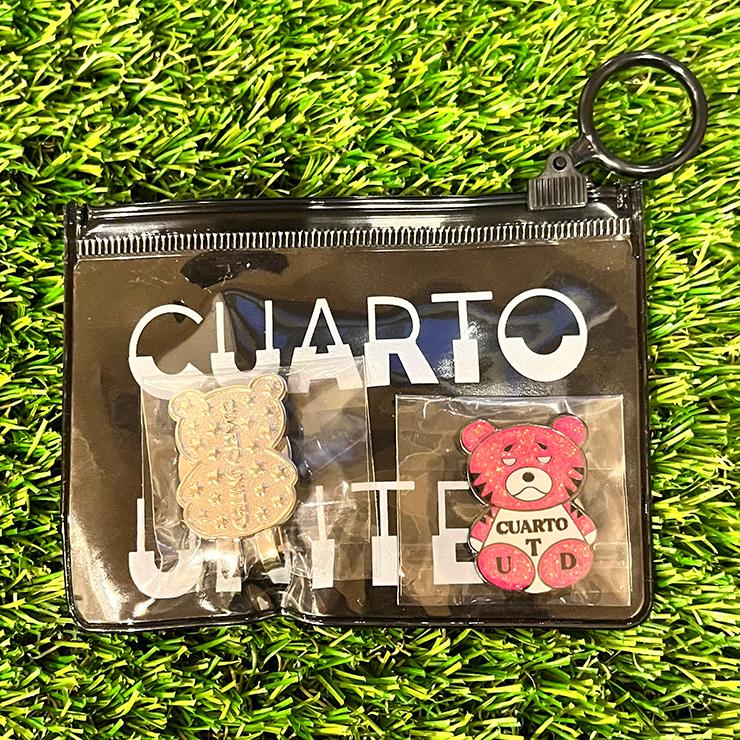 ゴルフマーカー マグネット式 ハットクリップ 虎(トラ) クアルトユナイテッド ゴルフグッズ 22FW | Cuarto UNITED | 10