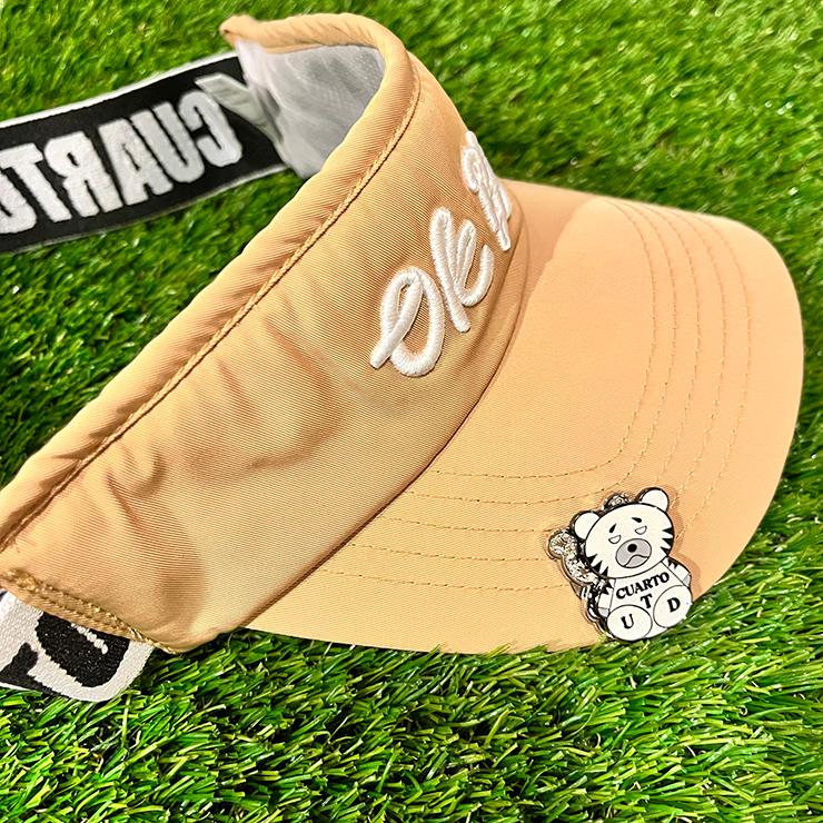 ゴルフマーカー マグネット式 ハットクリップ 虎(トラ) クアルトユナイテッド ゴルフグッズ 22FW | Cuarto UNITED | 04