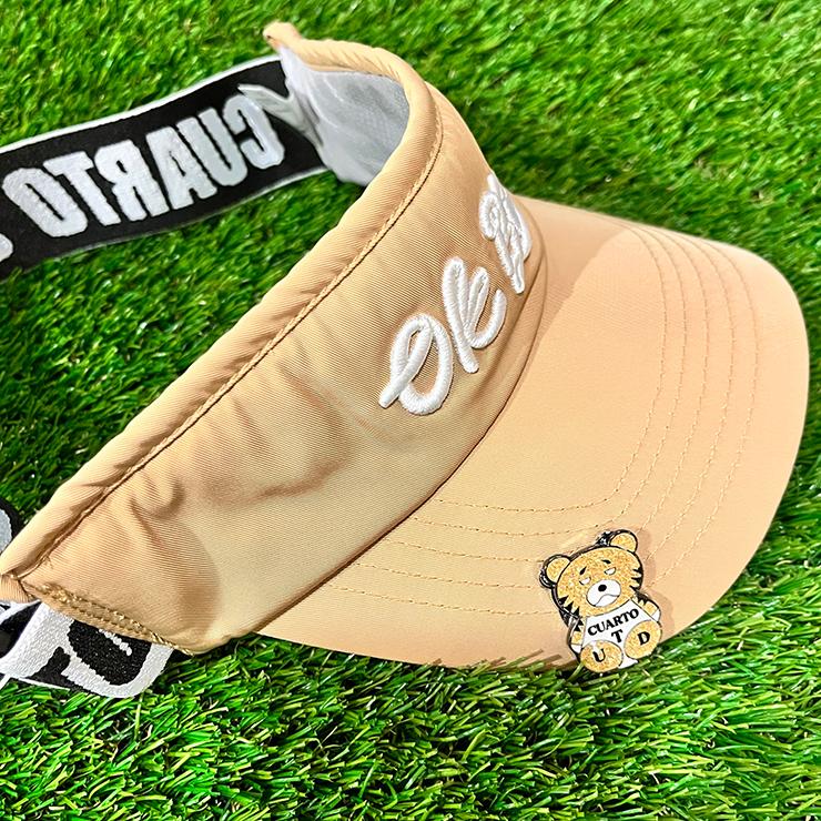 ゴルフマーカー マグネット式 ハットクリップ 虎(トラ) クアルトユナイテッド ゴルフグッズ 22FW | Cuarto UNITED | 05