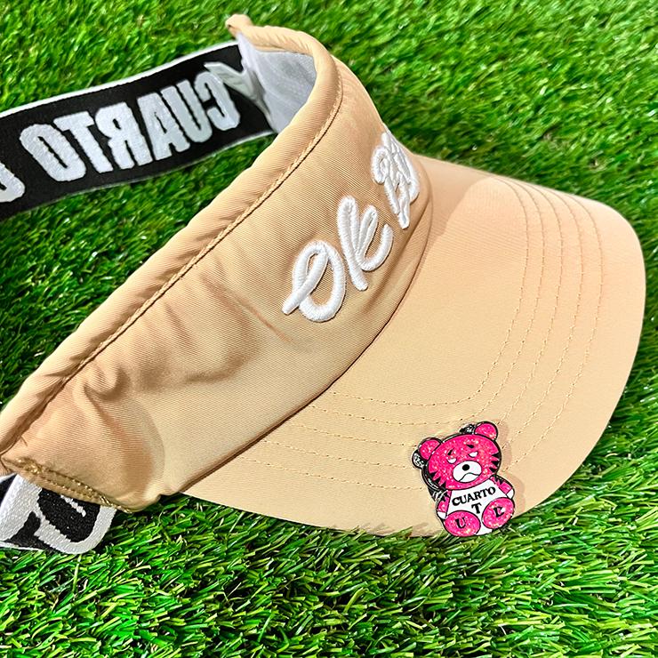 ゴルフマーカー マグネット式 ハットクリップ 虎(トラ) クアルトユナイテッド ゴルフグッズ 22FW | Cuarto UNITED | 06