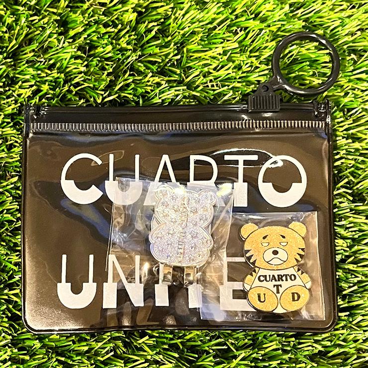 ゴルフマーカー マグネット式 ハットクリップ 虎(トラ) クアルトユナイテッド ゴルフグッズ 22FW | Cuarto UNITED | 09