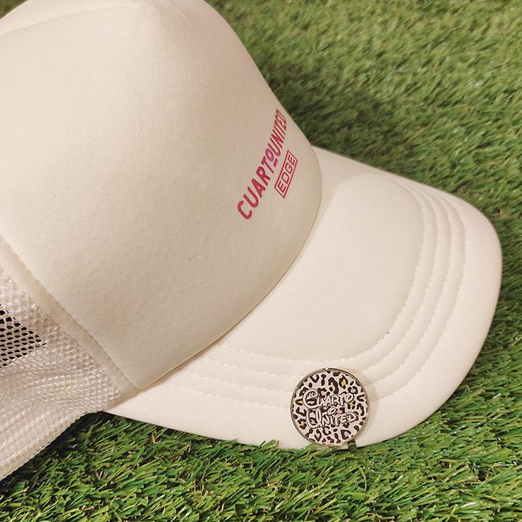 ゴルフマーカー マグネット式 ハットクリップ 星柄 ヒョウ柄 クアルトユナイテッド ゴルフグッズ 22FW | Cuarto UNITED | 04