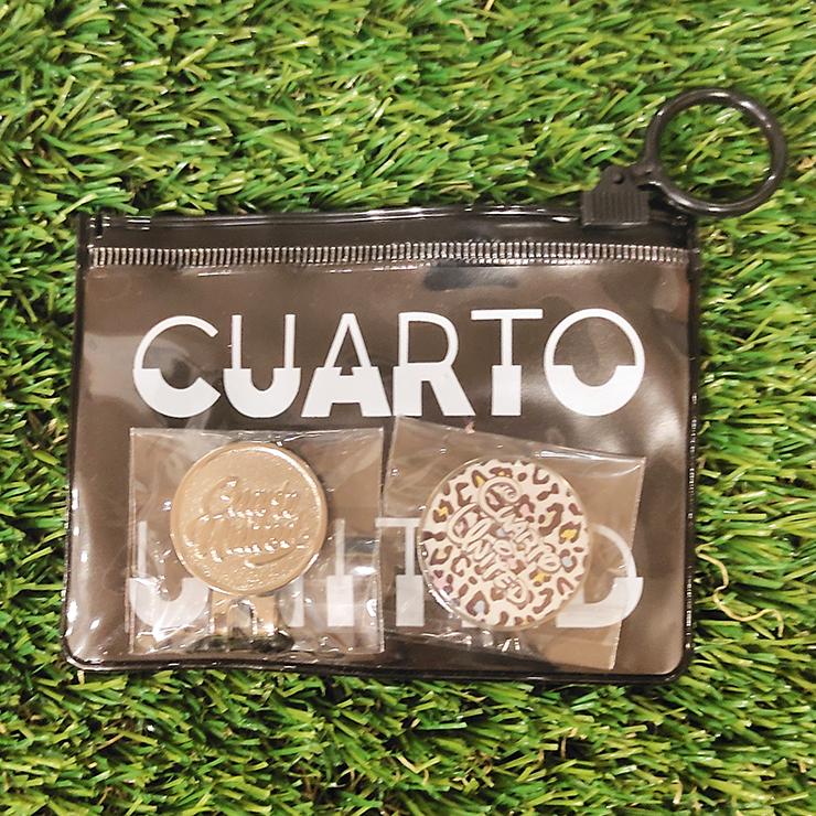 ゴルフマーカー マグネット式 ハットクリップ 星柄 ヒョウ柄 クアルトユナイテッド ゴルフグッズ 22FW | Cuarto UNITED | 07