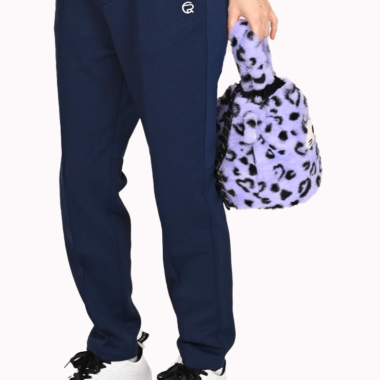 巾着バッグ ファーバッグ トラ型 マスコット ハートヒョウ柄 クアルトユナイテッド ゴルフグッズ 25FW 新作 | Cuarto UNITED | 16