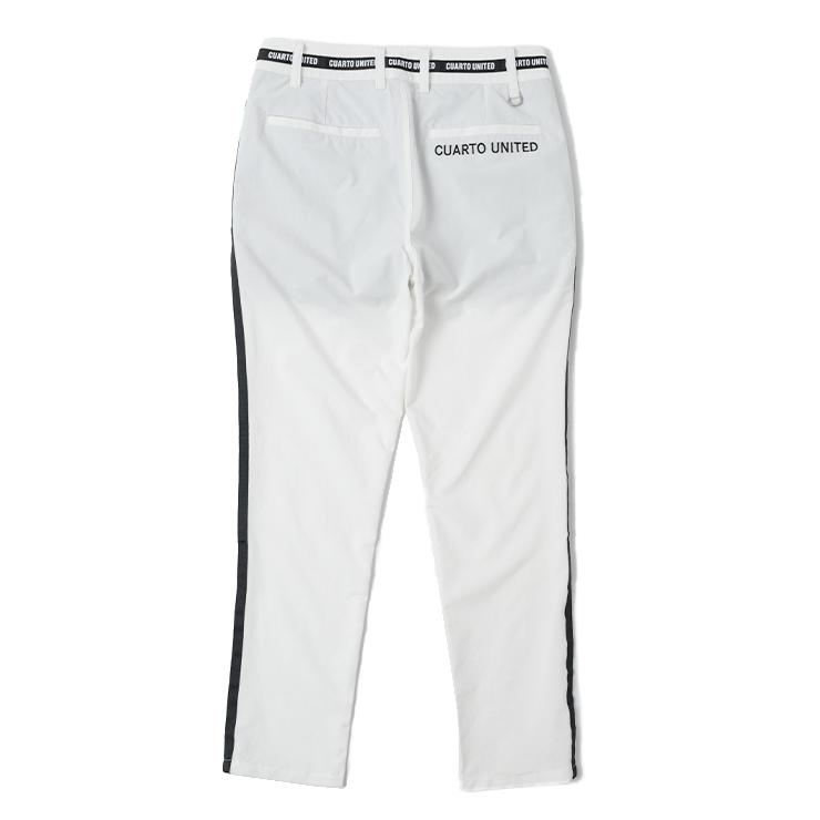 Cuarto UNITED サブリナパンツ サイドグログランテープ レディース 