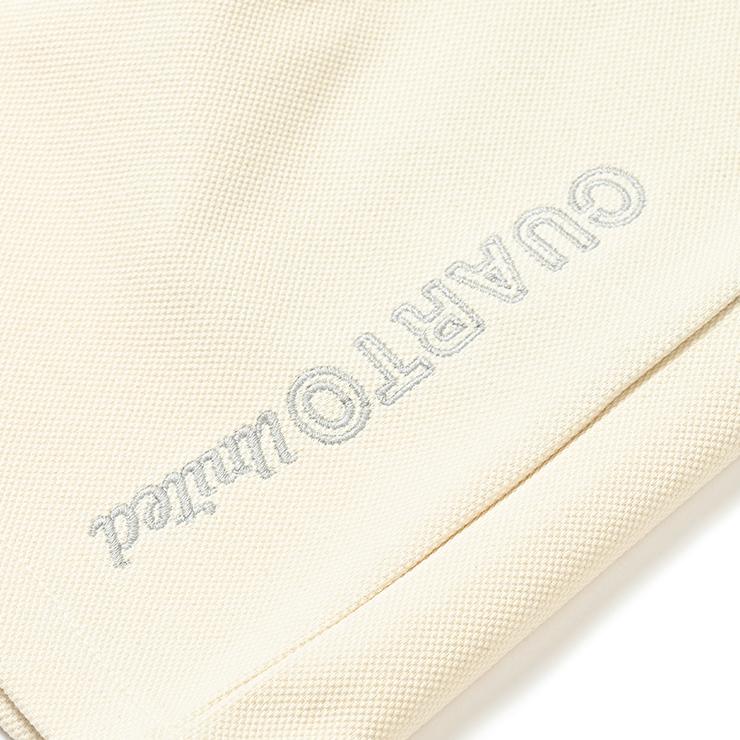 Cuarto UNITED ショートパンツ ポケット切替 鹿の子 サイドロゴ 
