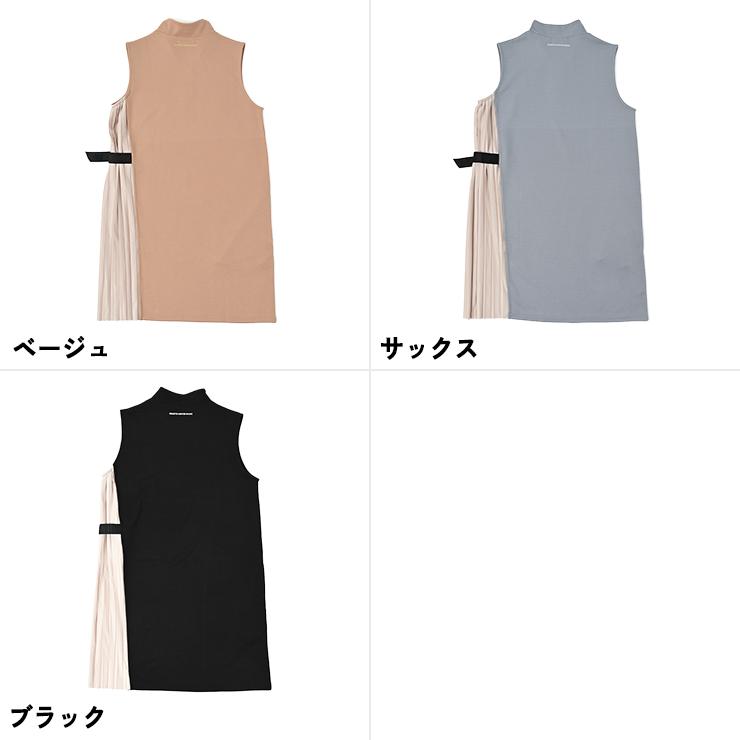 Cuarto UNITED（クアルトユナイテッド） モックネックノースリーブ