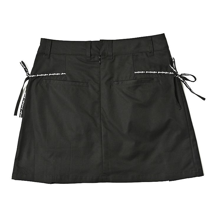 Cuarto UNITED（クアルトユナイテッド） ツイル台形スカート リボン