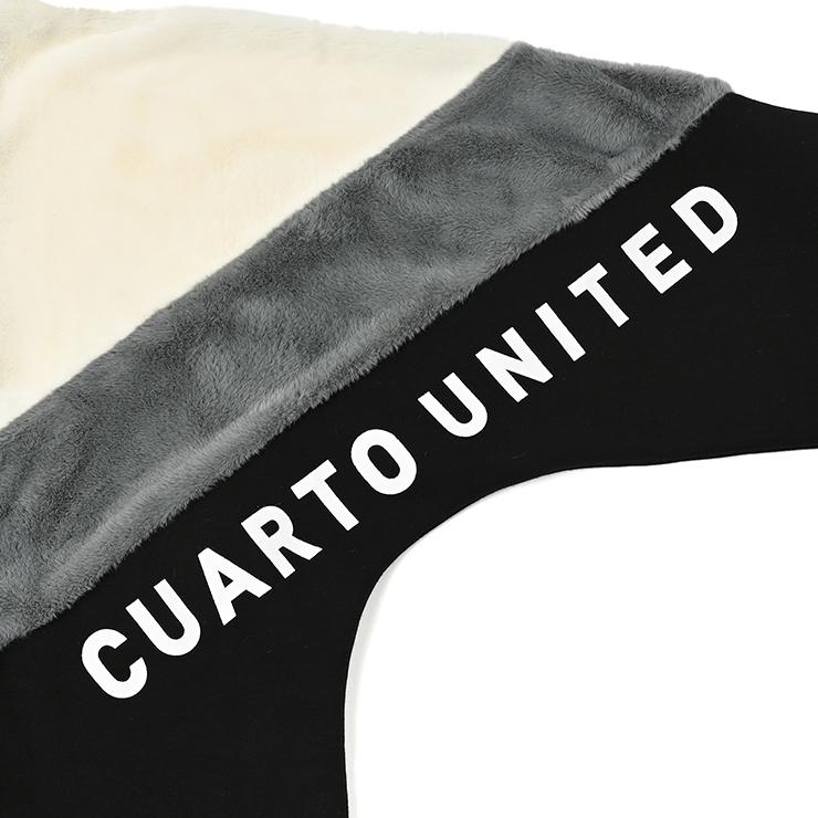 ファー切替ワンピース 裏起毛 サイドポケット 袖ロゴ レディース クアルトユナイテッド ゴルフウェア 25FW 新作 | Cuarto UNITED | 09