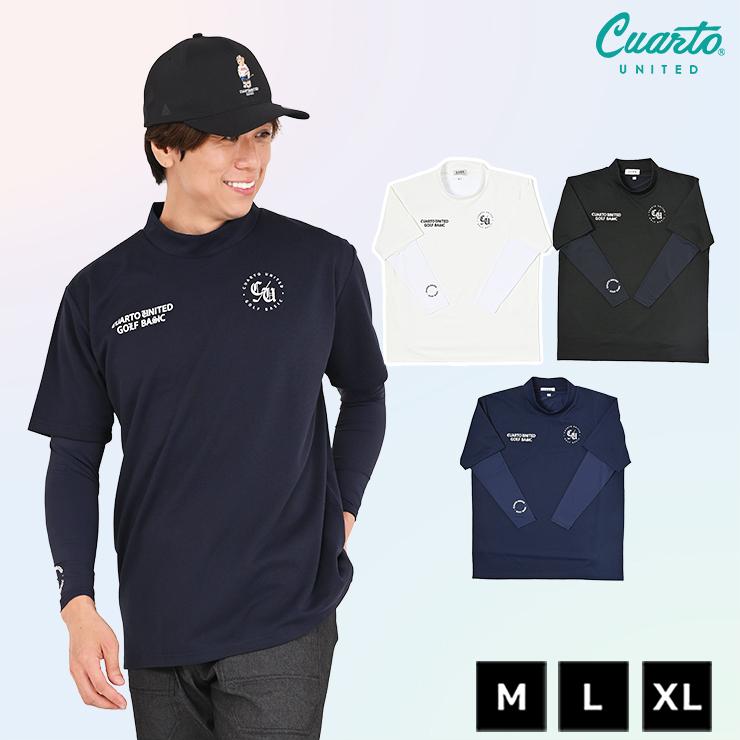 Cuarto UNITED（クアルトユナイテッド） 長袖インナー付きモックネック
