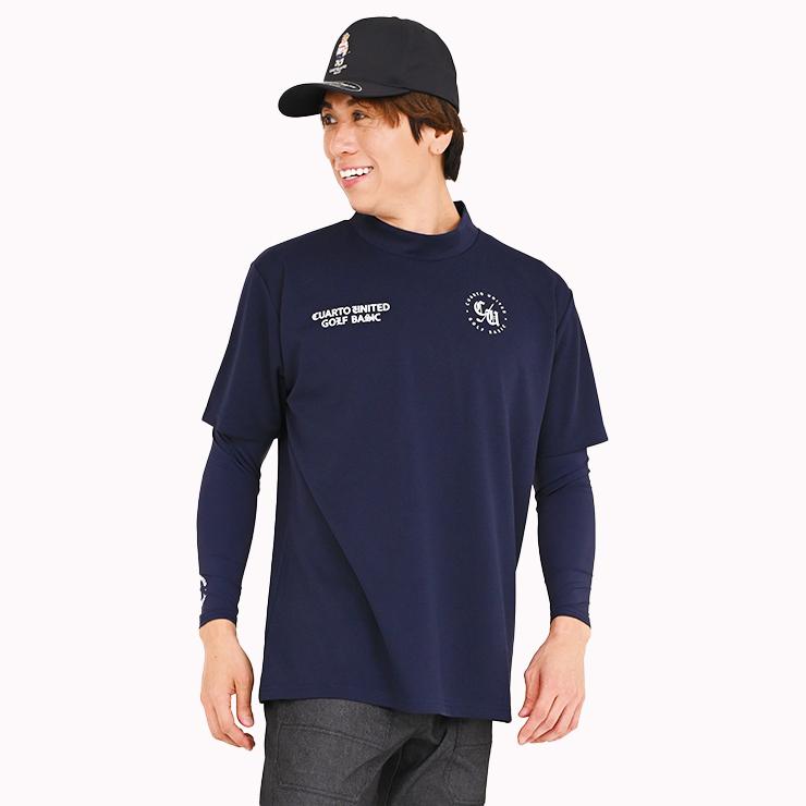 Cuarto UNITED（クアルトユナイテッド） 長袖インナー付きモックネック